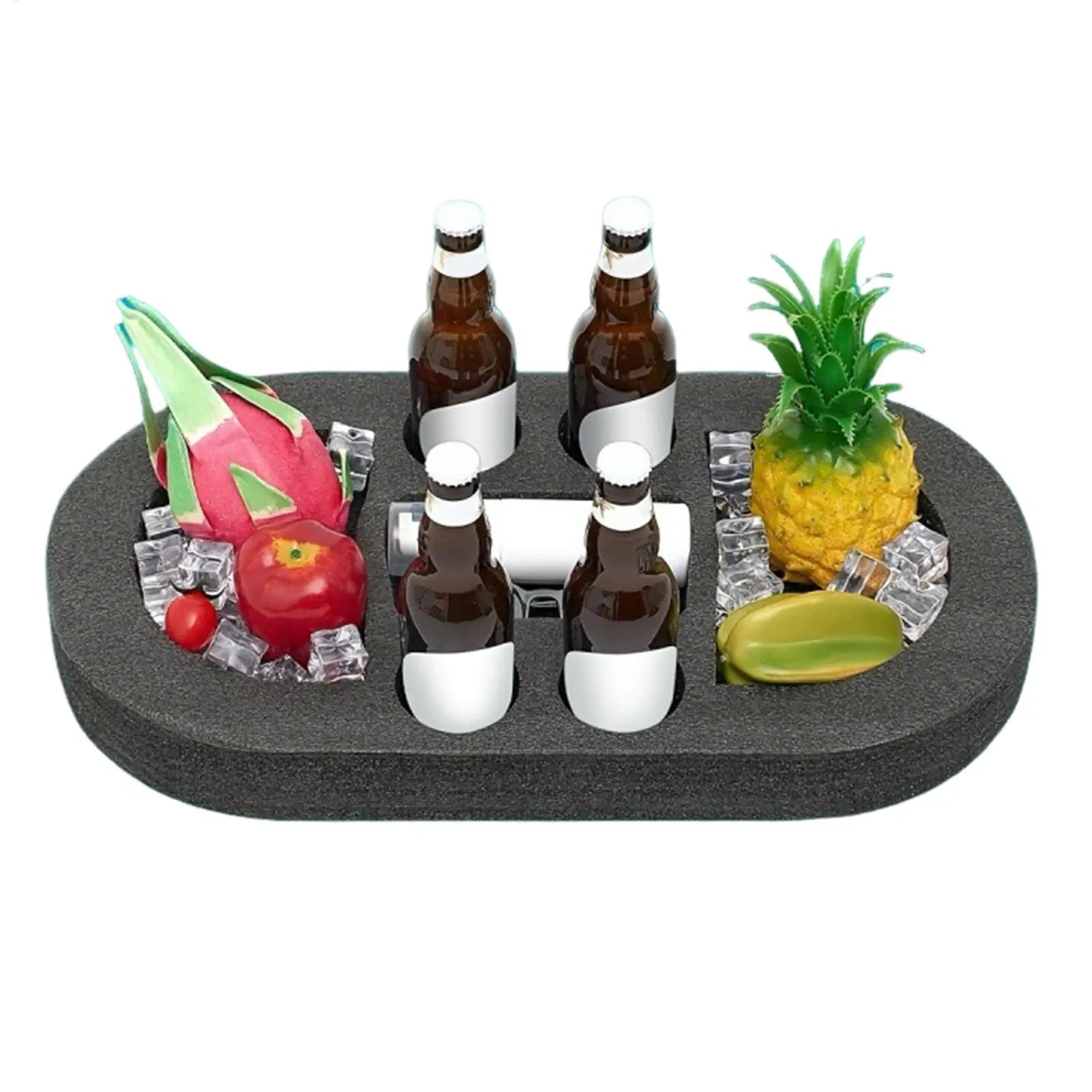 21 6x11 Floating Pool Tray Dividers Portable Drink Holder Snack Board