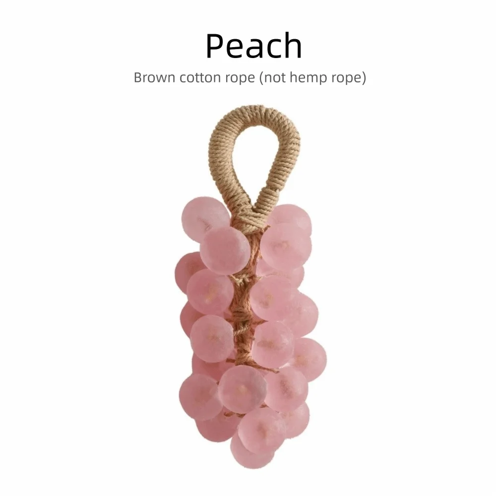 Handmade Grape Soap Rope Clear Whole Bunch Cluster Bar Crystal DIY Zpaxo pink round