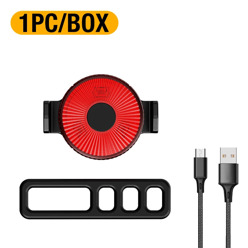 Strap Bicycle USB Charging Creative Taillights Mountain Bike Outdoor