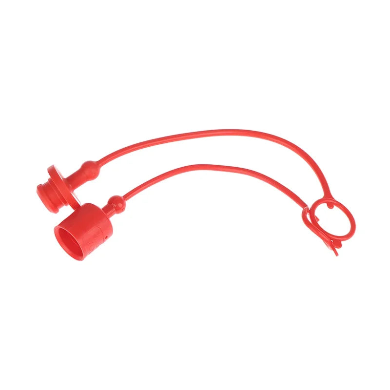 1/5Pairs 1/2 ISO-A Hydraulic Quick Coupler Male Dust Cap And Female Plug Cover Fits Hydraulic Quick Disconnects Coupler Zpaxo 1pair Red