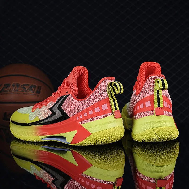 Men's Basketball Shoes Breathable Cushioning Non-slip Wearable Runing Zpaxo T08 3 45