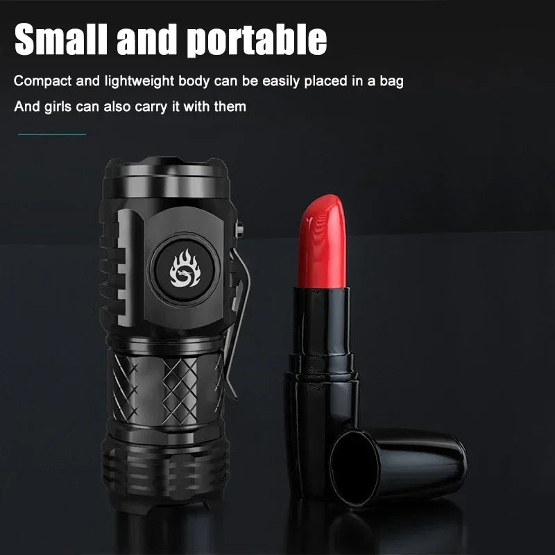 Rechargeable LED Pen Flashlight | Type-C, 350+ Lm, SOS