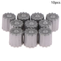 Car Tire Valve Stem Caps Nylon Tyre Air Port Dust Covers W Gasket
