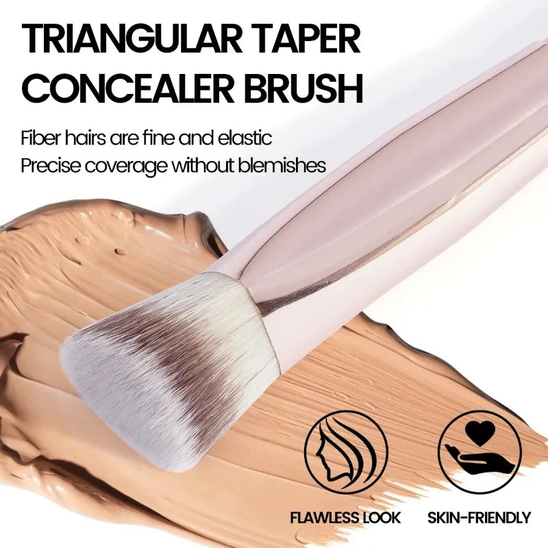 Under Eye Concealer Makeup Brush Triangle Foundation Liquid Cream