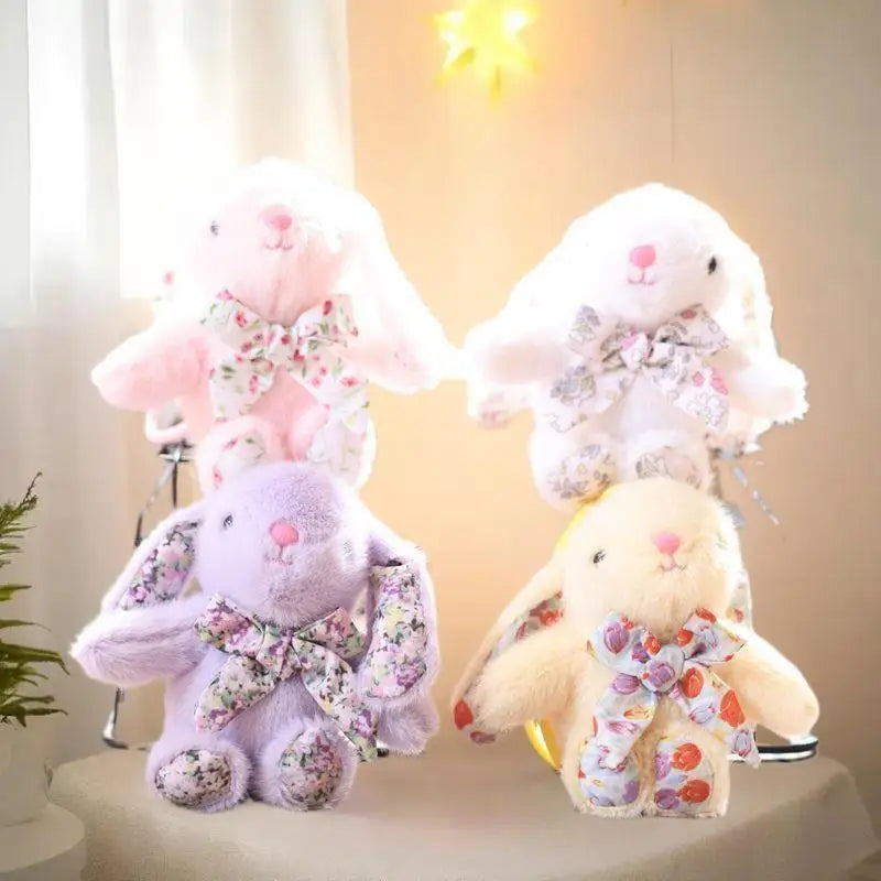 Loveable Cartoon Plush Bunny Stuffed Lop-eared Rabbit Doll Perfect Zpaxo