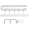 Telescopic Retractable Clothesline Clothes Drying Rope Hanger Indoor