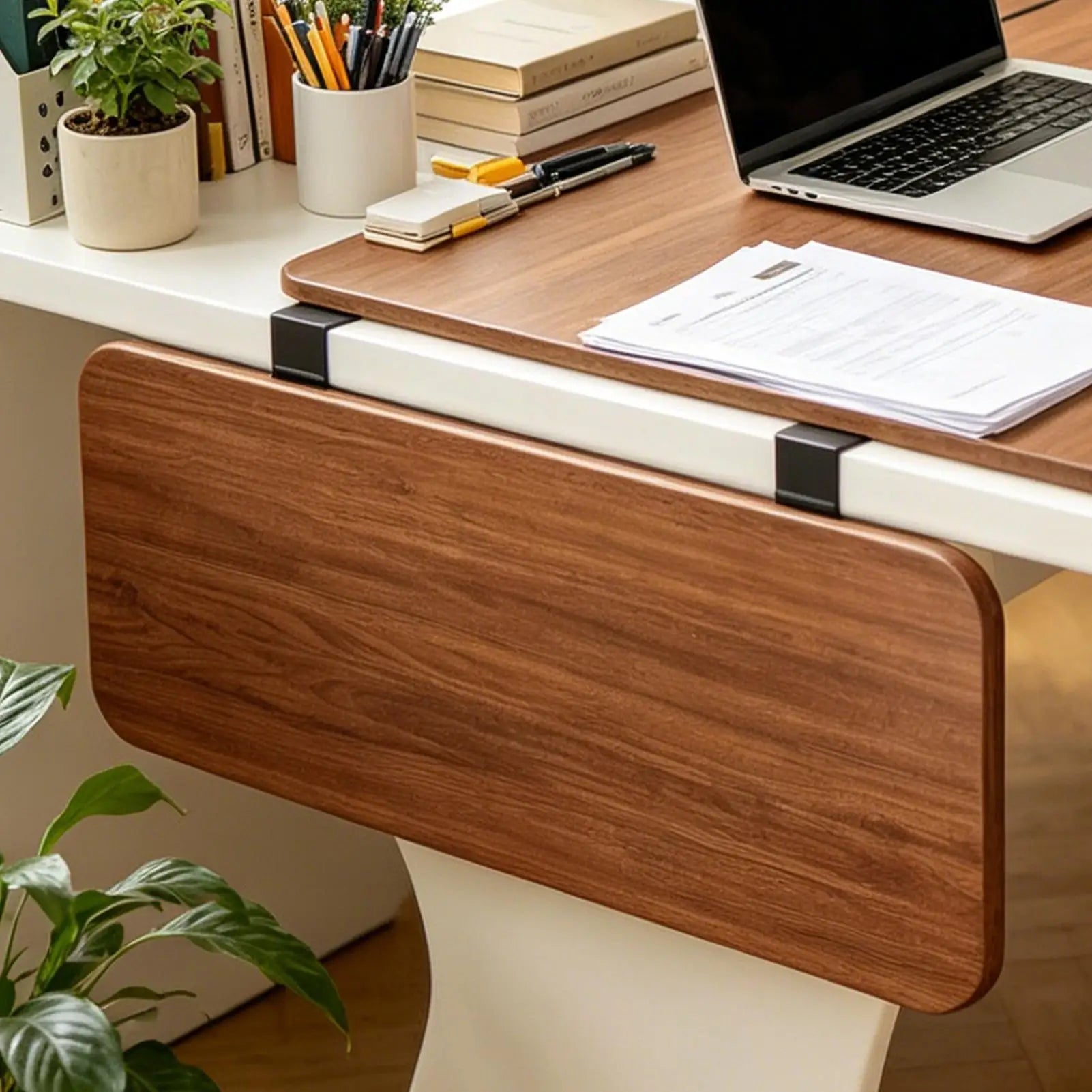 Desk Extender Foldable Table Wrist Rest Desktop Extension Shelf Women