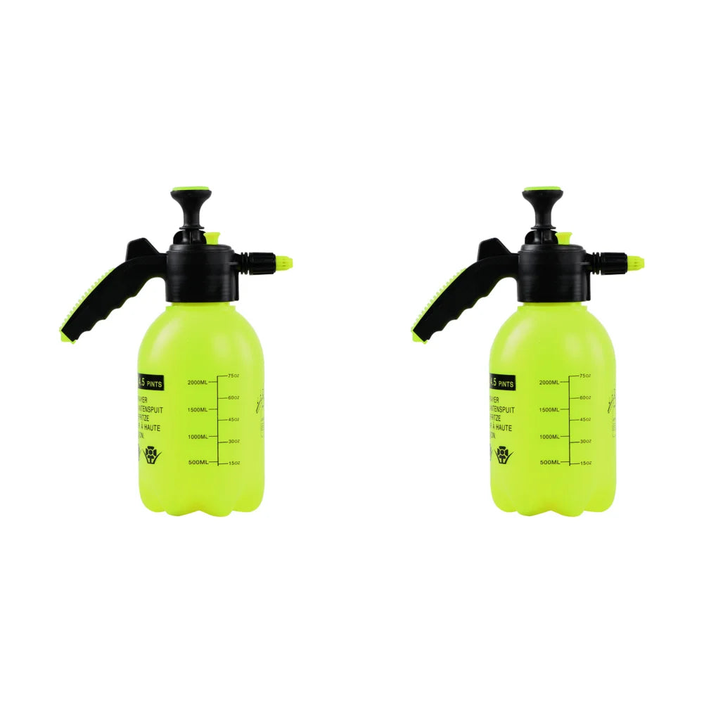 2L Hand Pressure Water Sprayer Adjustable Nozzle Garden Sprayer Disinfection Spray Bottle Plants Sprinkler Watering Can For Agri Zpaxo 2L 2PCS