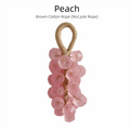 Handmade Grape Soap Rope Clear Whole Bunch Cluster Bar Crystal DIY Zpaxo pink