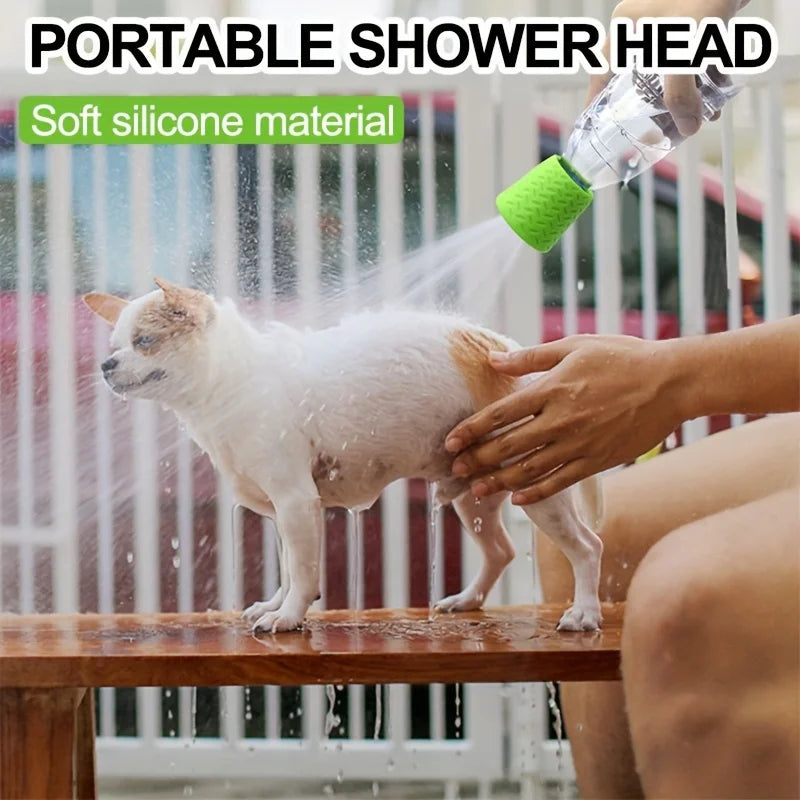 Innovative Silicone Pet Shower Head, Portable Pet Bathing Multifunctional Dog Wash Spray Nozzle, Pet Grooming &Cleaning Supplies Zpaxo
