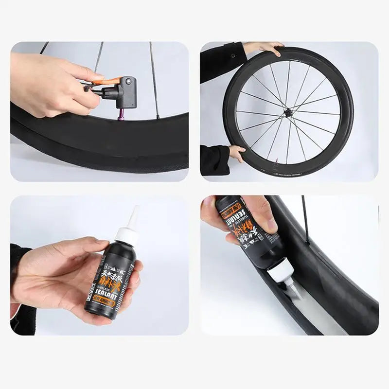 Tubeless Tire Sealant Bead Mountain Bikes Repair Tools Fast Act Latex