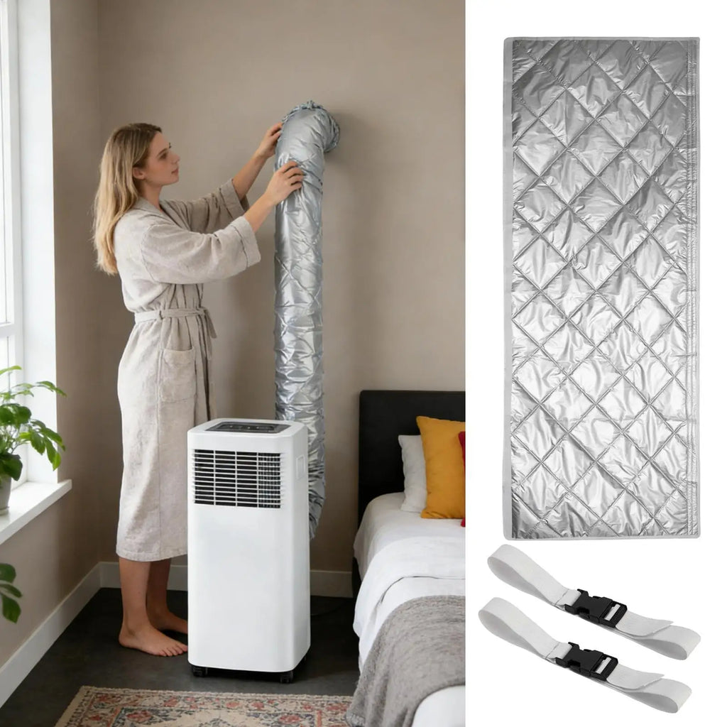 Air Conditioner Hose Cover Exhaust Dust Insulated Sleeve Portable AC
