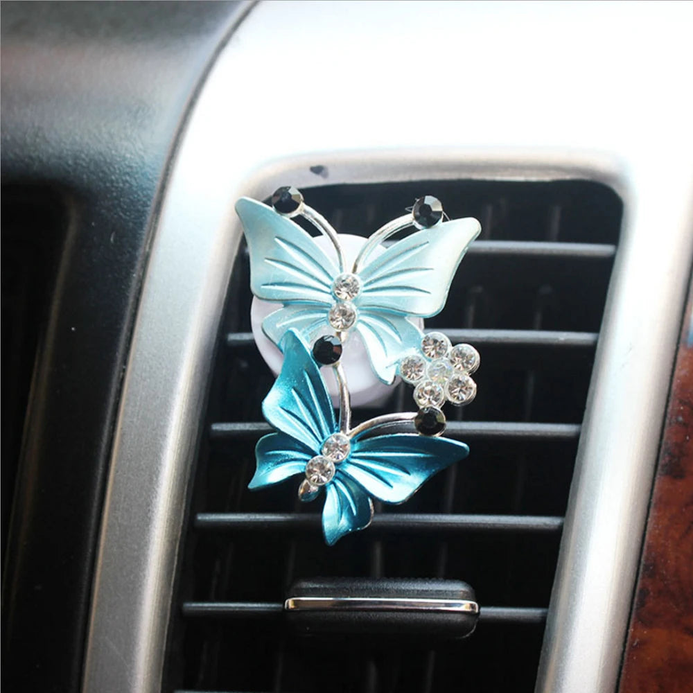 Decoration Fragrance Car Perfume Butterfly Air Conditioner Outlet
