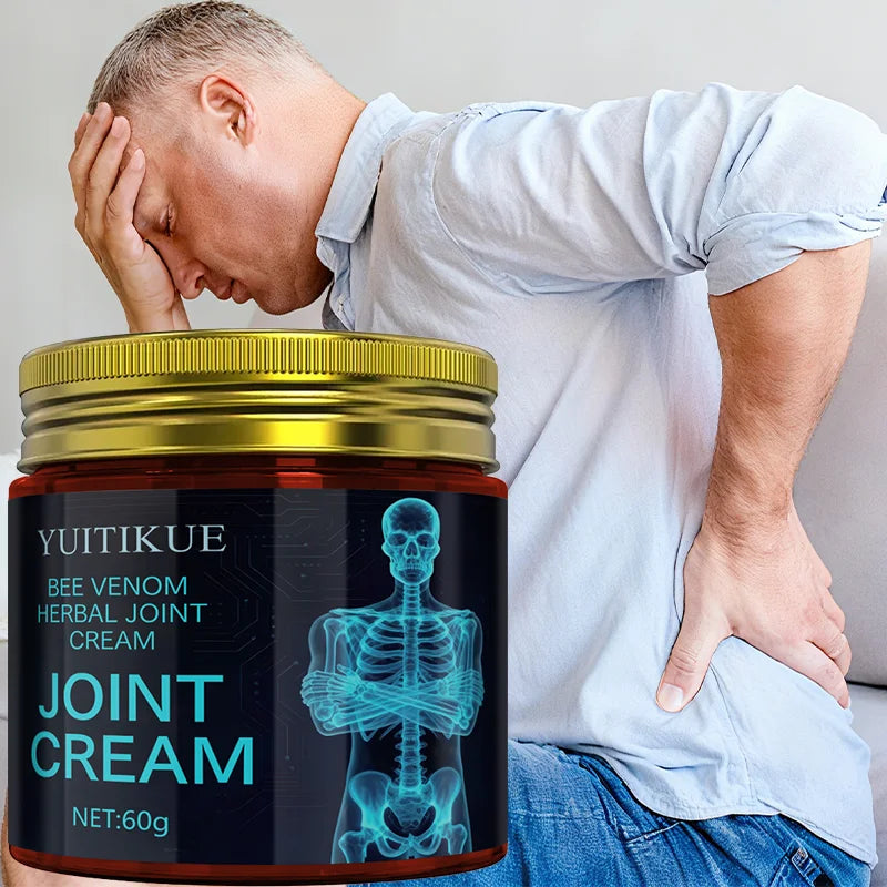 YUITIKUE Bee Venom Herbal Joint Cream 60g | Multi-Joint Care Herbal Joint Cream Zpaxo Default Title