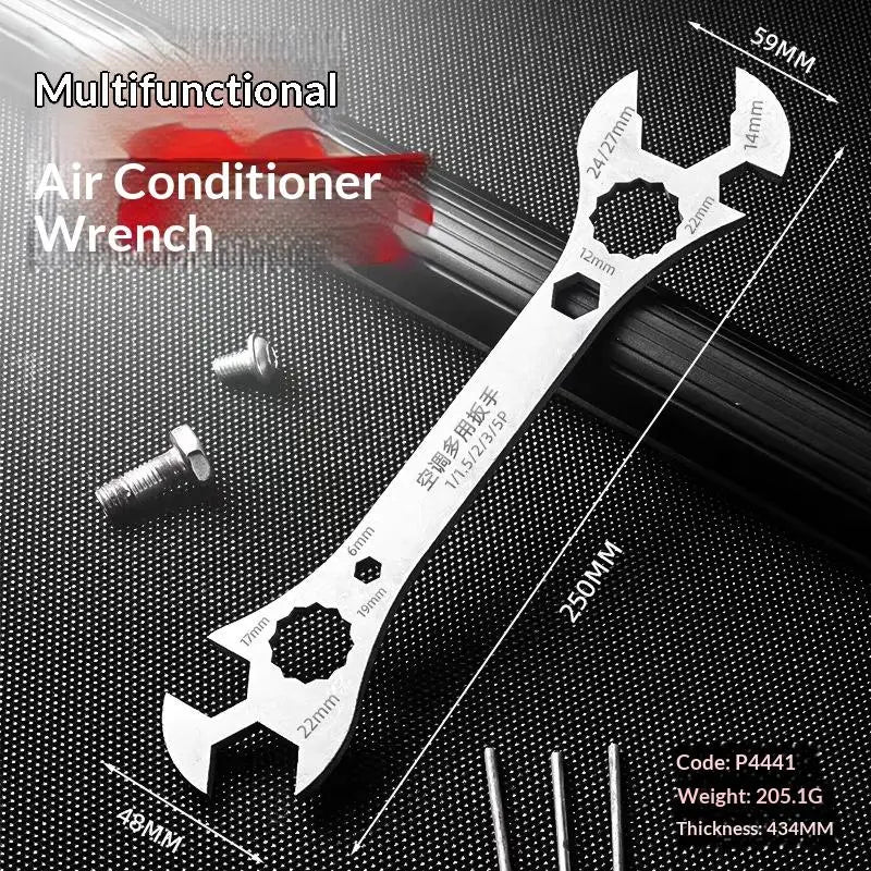 Ultra-Thin Double-End Flat Wrench for Air Conditioner Install