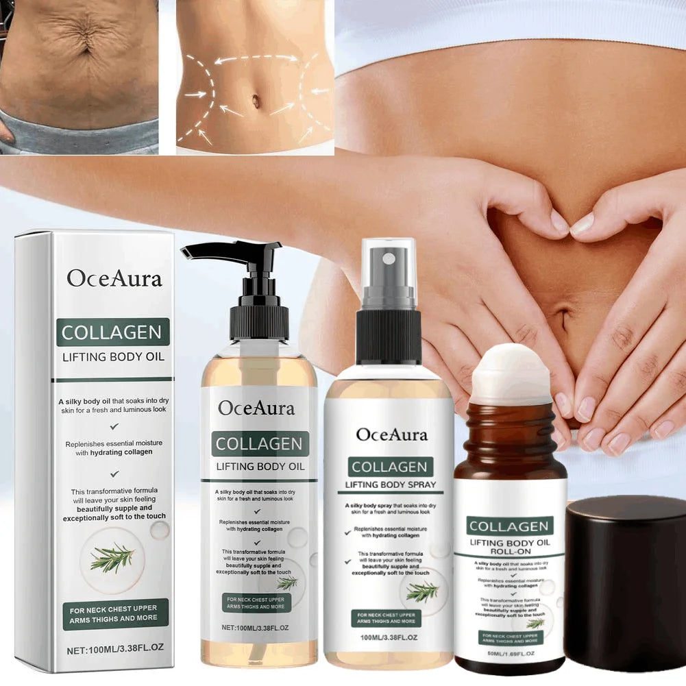Oceaura Collagen Body Oil – Firming, Rosemary & Deep Hydration Collagen Body Oil Zpaxo