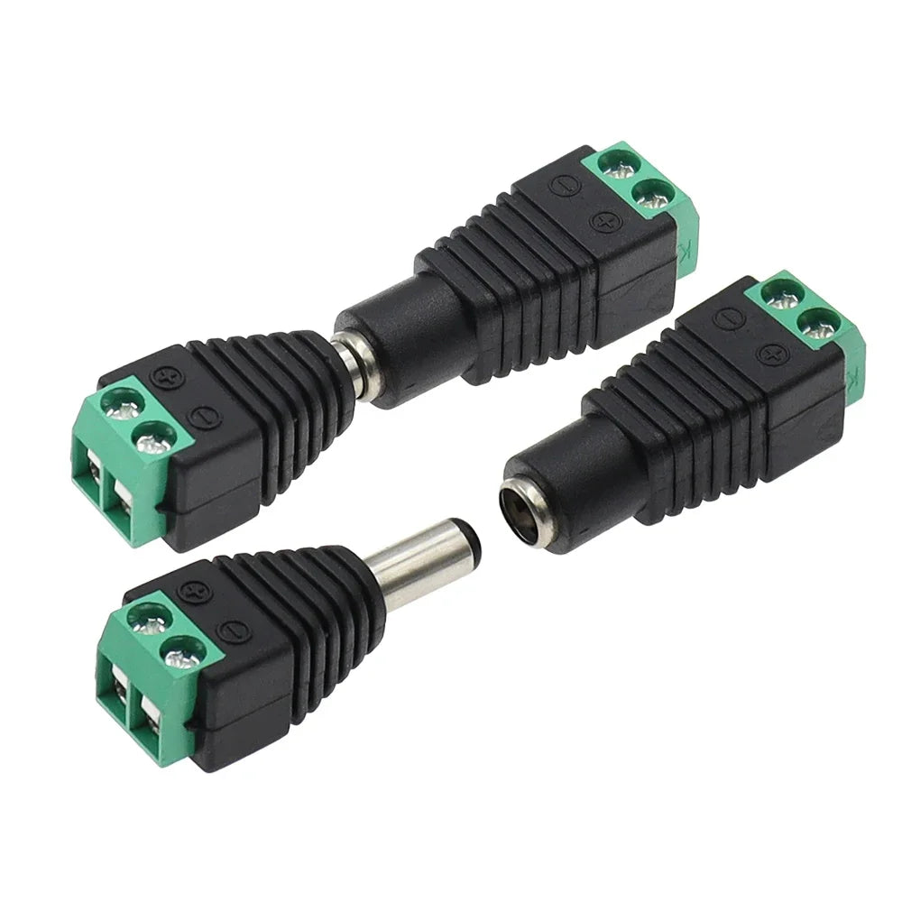 DC Power Male Female Plug Jack Adapter Connector Welding Monitoring Zpaxo