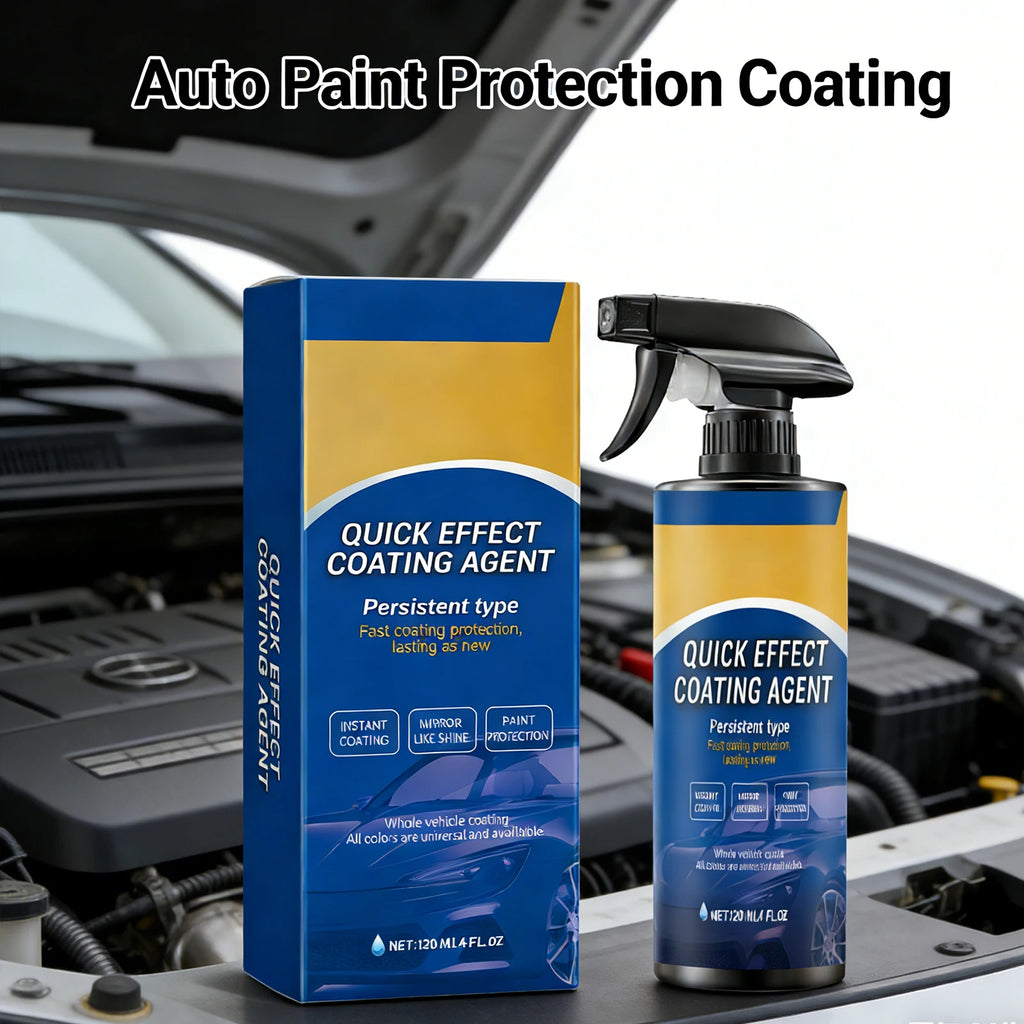 Car Coating Spray Auto Care Paint Refinishing Waxing Spray Ceramic Coating Glazing Liquid Hydrophobic Car Paint Protection 120ml Zpaxo
