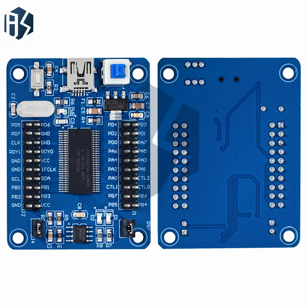 EZ-USB FX2LP CY7C68013A USB Core Board Development Logic Analyzer I2C Zpaxo