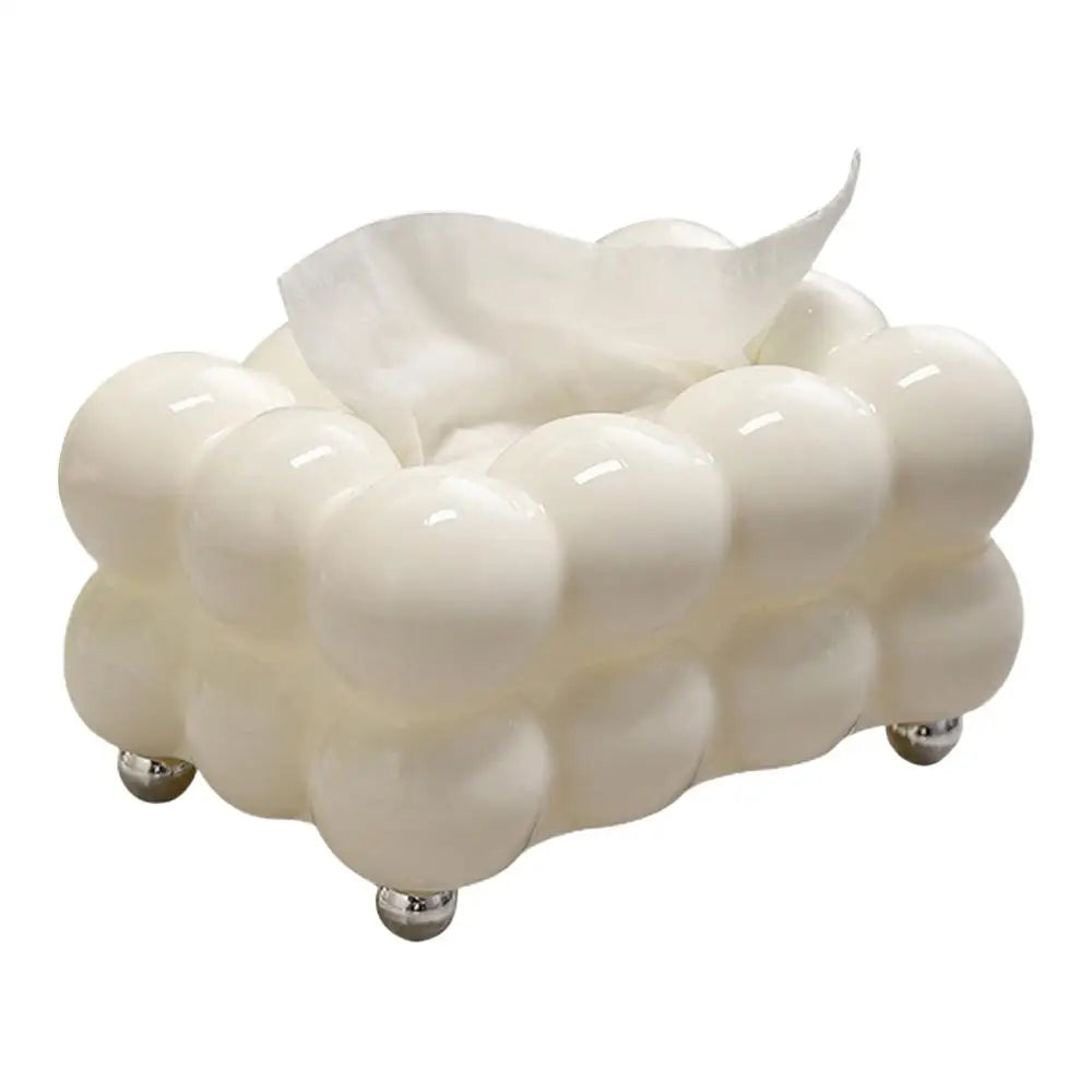 Cotton Candy Drawer Light Luxury Home Living Room Creative 2024 New High-end Dining Table Tissue Box Plastic Zpaxo 03 China Mainland