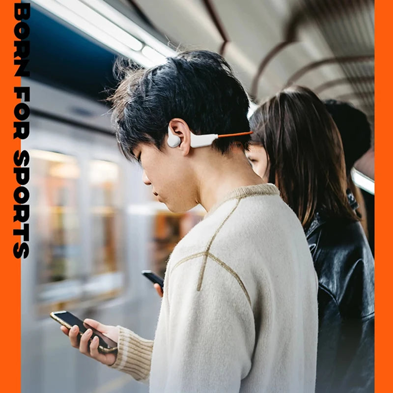 Bone Conduction Headset IPX8 MP3 32GB Bluetooth 5 3 Wireless Swimming