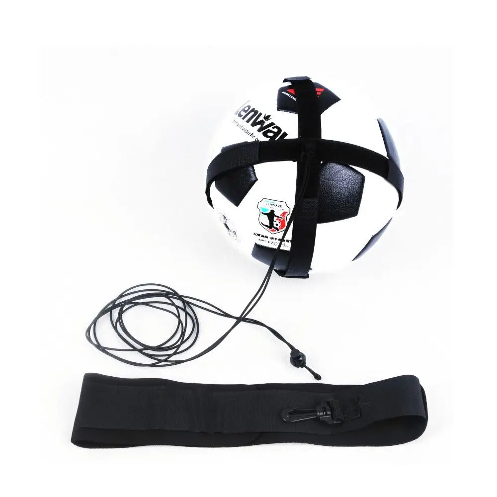 Adjustable Elastic Soccer Ball Juggle Trainer Belt & Bag