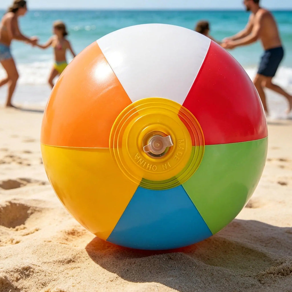 Beach Balls Mini Rainbow Inflatable Toys Kids Family Friends Pool Zpaxo