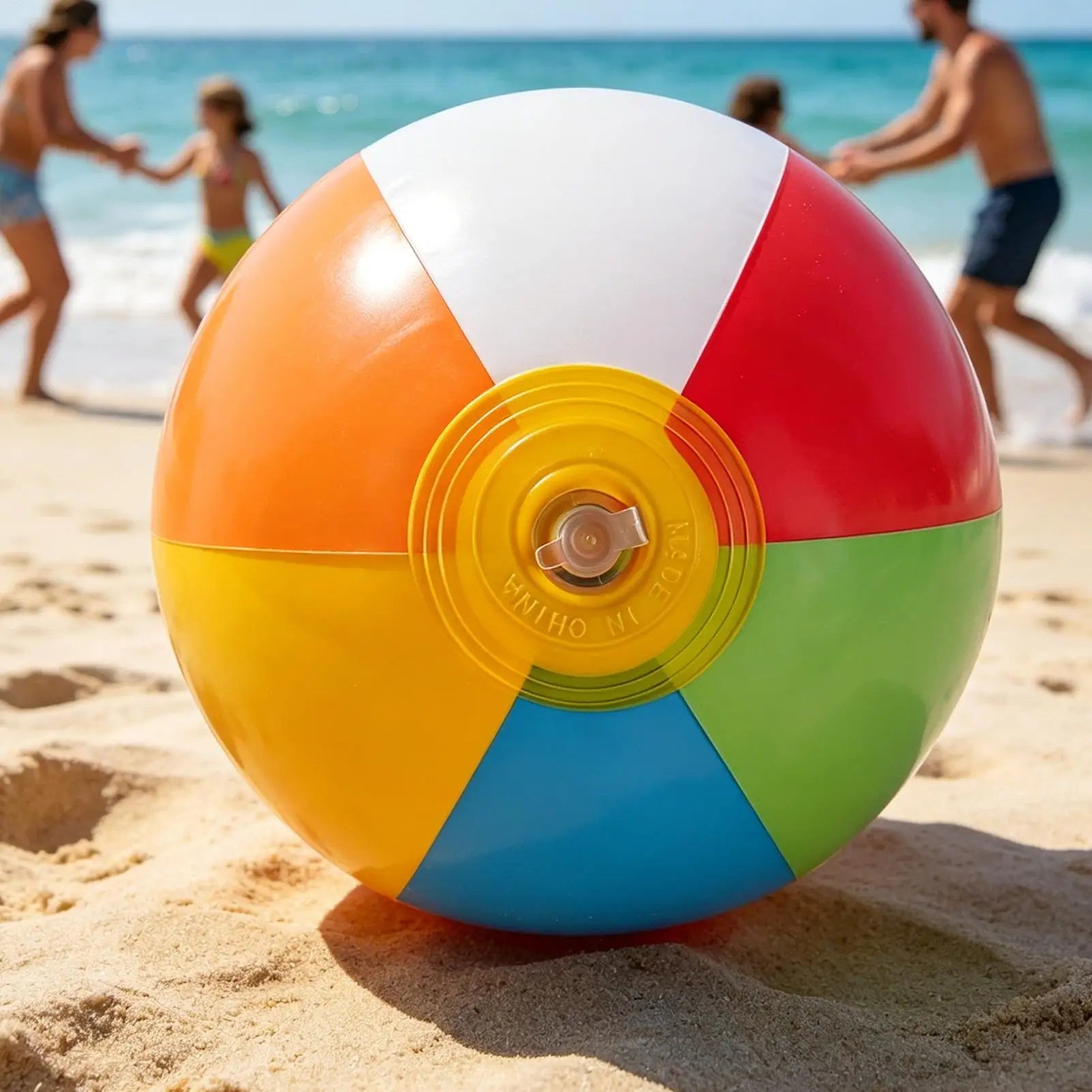 Beach Balls Mini Rainbow Inflatable Toys Kids Family Friends Pool Zpaxo