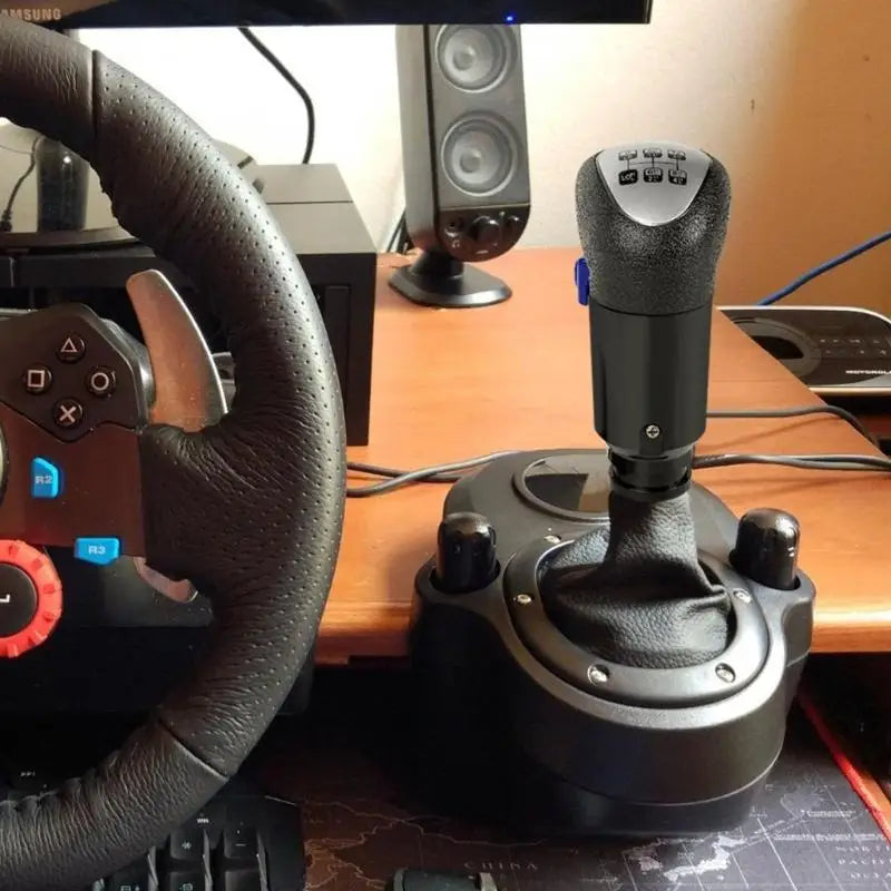 652F Realistic USB Controller For Racing Entertainment 18 Speed Choice Easy arrange Zpaxo