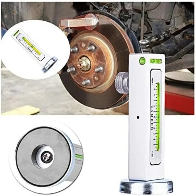 Magnetic Wheel Alignment Tool – Camber & Castor Gauge Kit