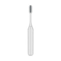 Foldable Travel Toothbrush Portable Soft Bristle Small Dental Brush Zpaxo White