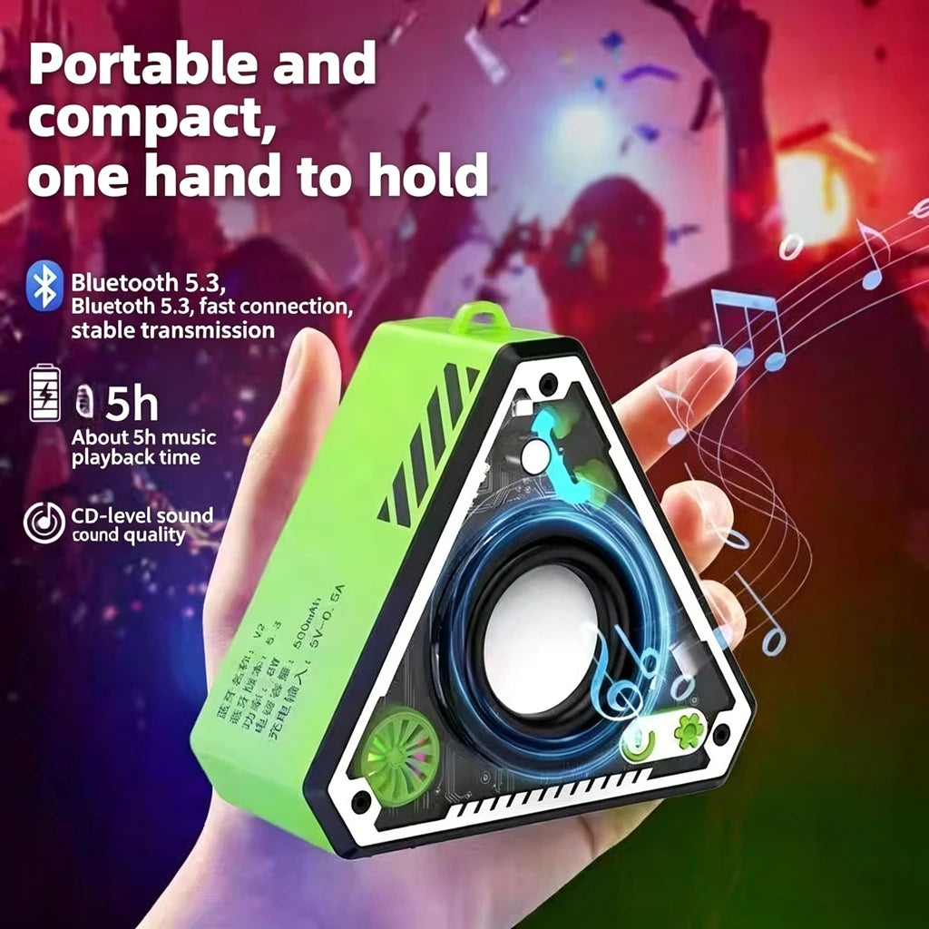 Portable TWS Bluetooth Speaker Audio Subwoofer Mini Wireless Hifi Zpaxo