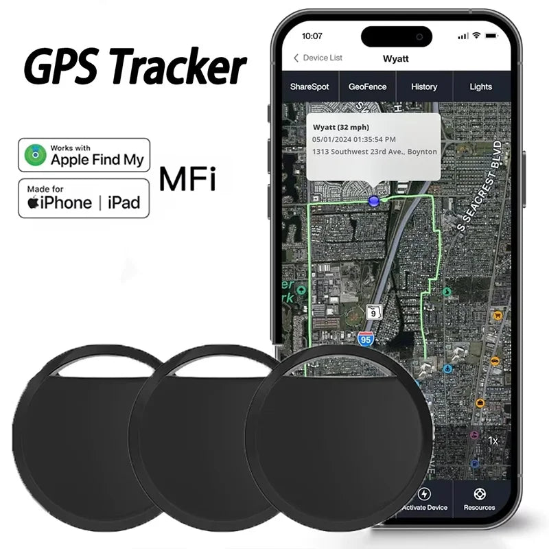 Apple Find My Mini Bluetooth GPS Tracker Anti-lose Reminder Device Zpaxo
