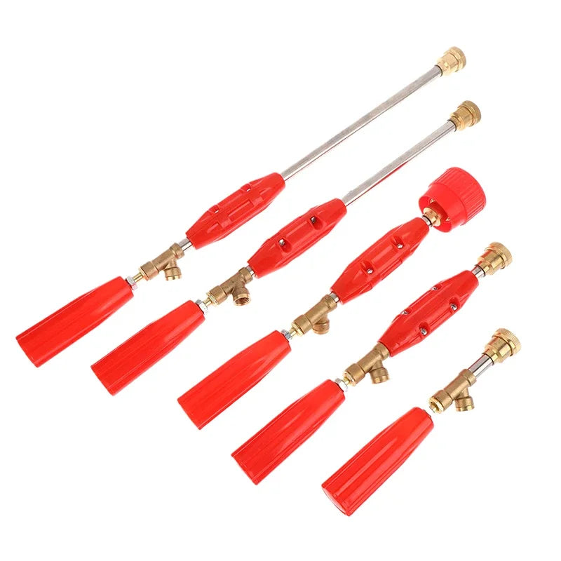 1Pc Garden Sprayer Nozzle High Pressure Water Spray Sprinklers Adjustable Power Sprayer Nozzle Spraying Rod Agriculture Tools Zpaxo