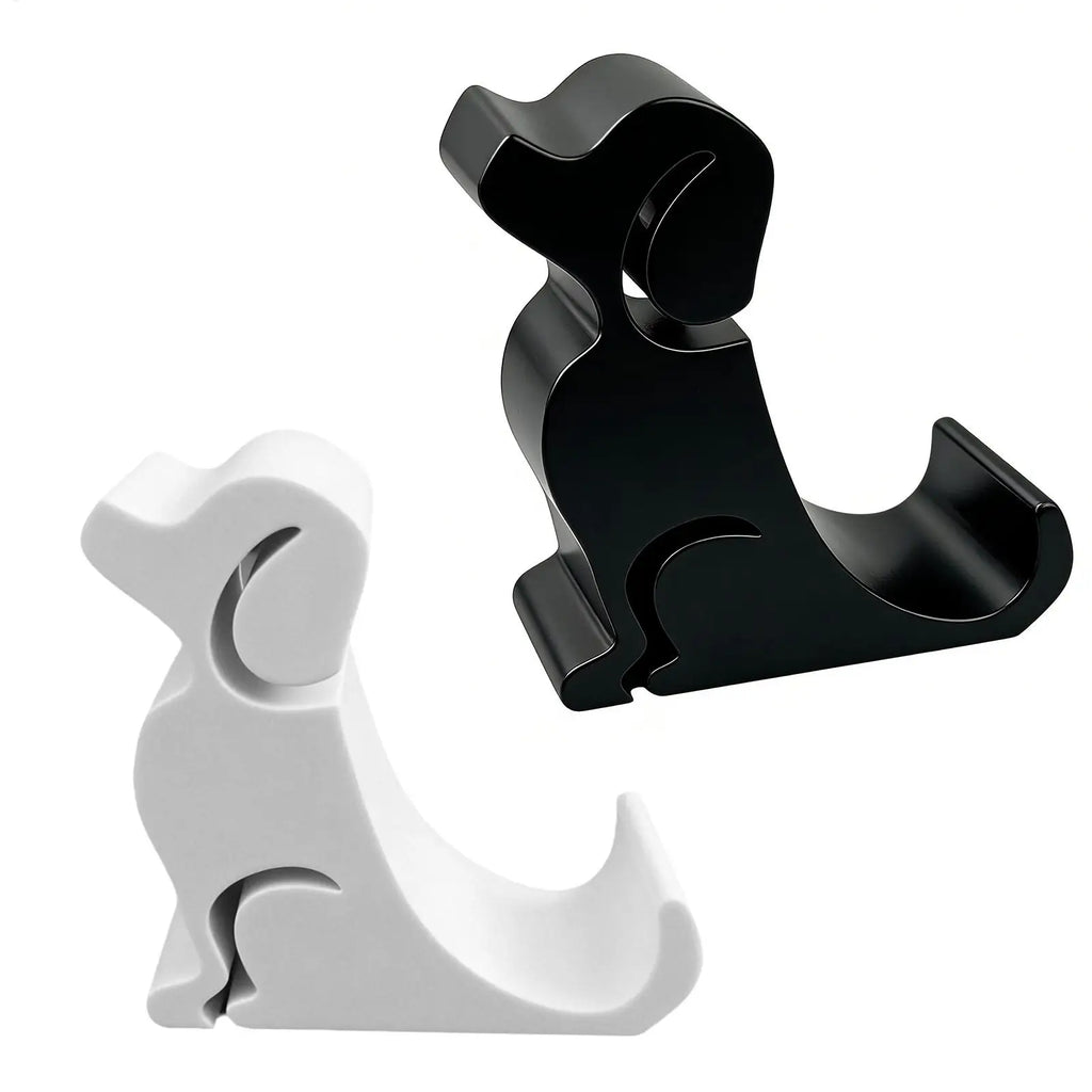 Cute Dog Figurine Phone Stand Anti Slip Desk Cell Holder Adorable