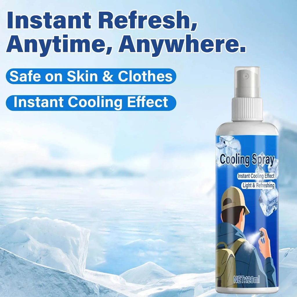 Sports Cold Spray Instant Cooling Freeze Mist Muscle Injury Relief