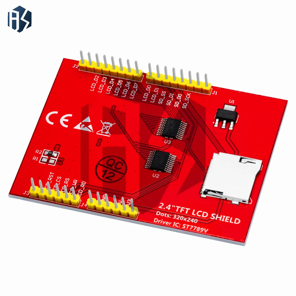 1PCS LCD module TFT for arduino touch screen 2.4 inch TFT LCD screen for UNOR3 Board and support mega 2560 with Touch pen diy Zpaxo