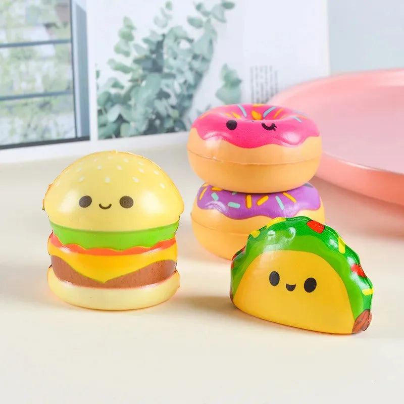 Mini Fast Food Resin Miniatures Cute Snack Shapes Micro Decor DIY