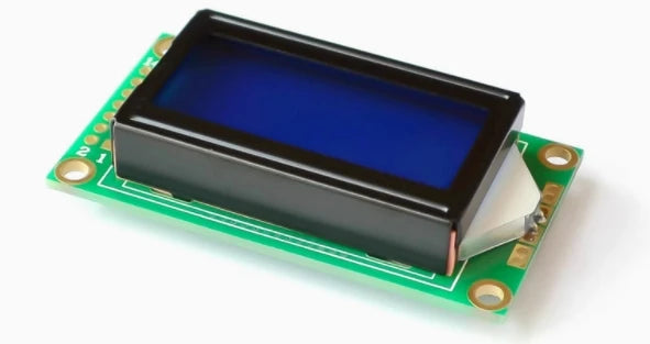 0802A LCD Character LCD Screen 8 * 2-Row LCD Display Module Blue Screen Zpaxo Blue Screen