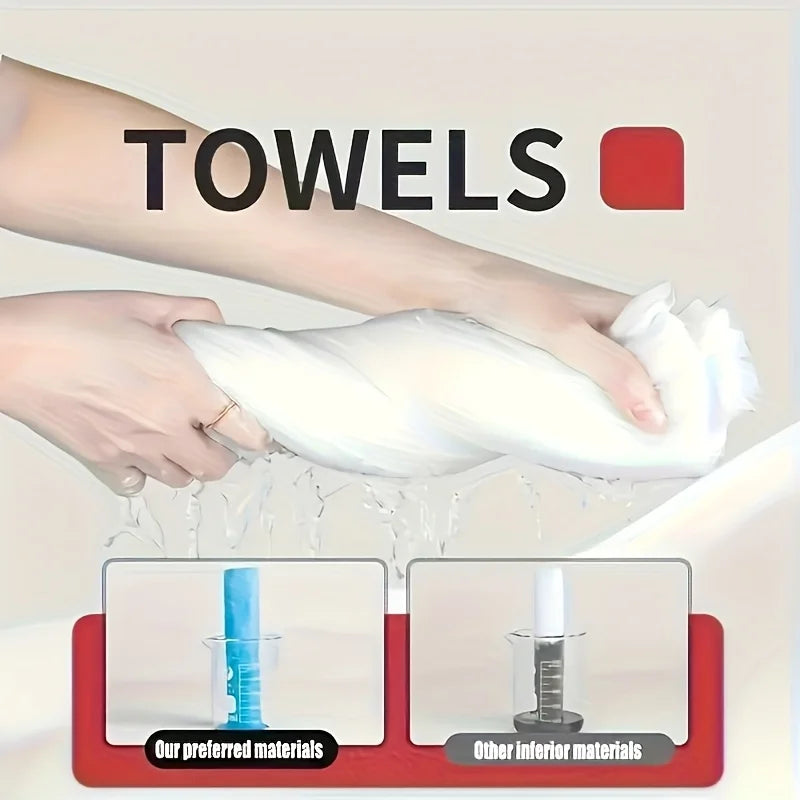 7 Portable Compressed Disposable Towels Thickened Lightweight Ideal