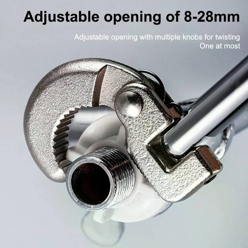 Carbon Steel Tap Nut Spanner Universal Sink Plumbing Repair Hand Tool Zpaxo