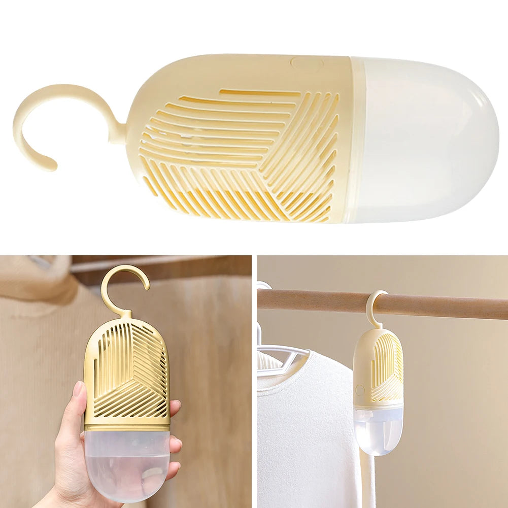 Clothing Dehumidifier Box Reusable Hanging Packs Moisture-proof Water