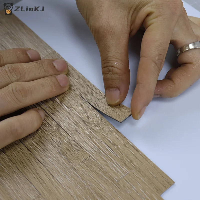 1 12 Scale Dollhouses Furniture Floor Boards Tiles Pvc Self-adhesive Zpaxo