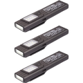 Mini Rechargeable LED Flashlight – Magnetic & Waterproof LED Pocket Flashlight Zpaxo 3PCS