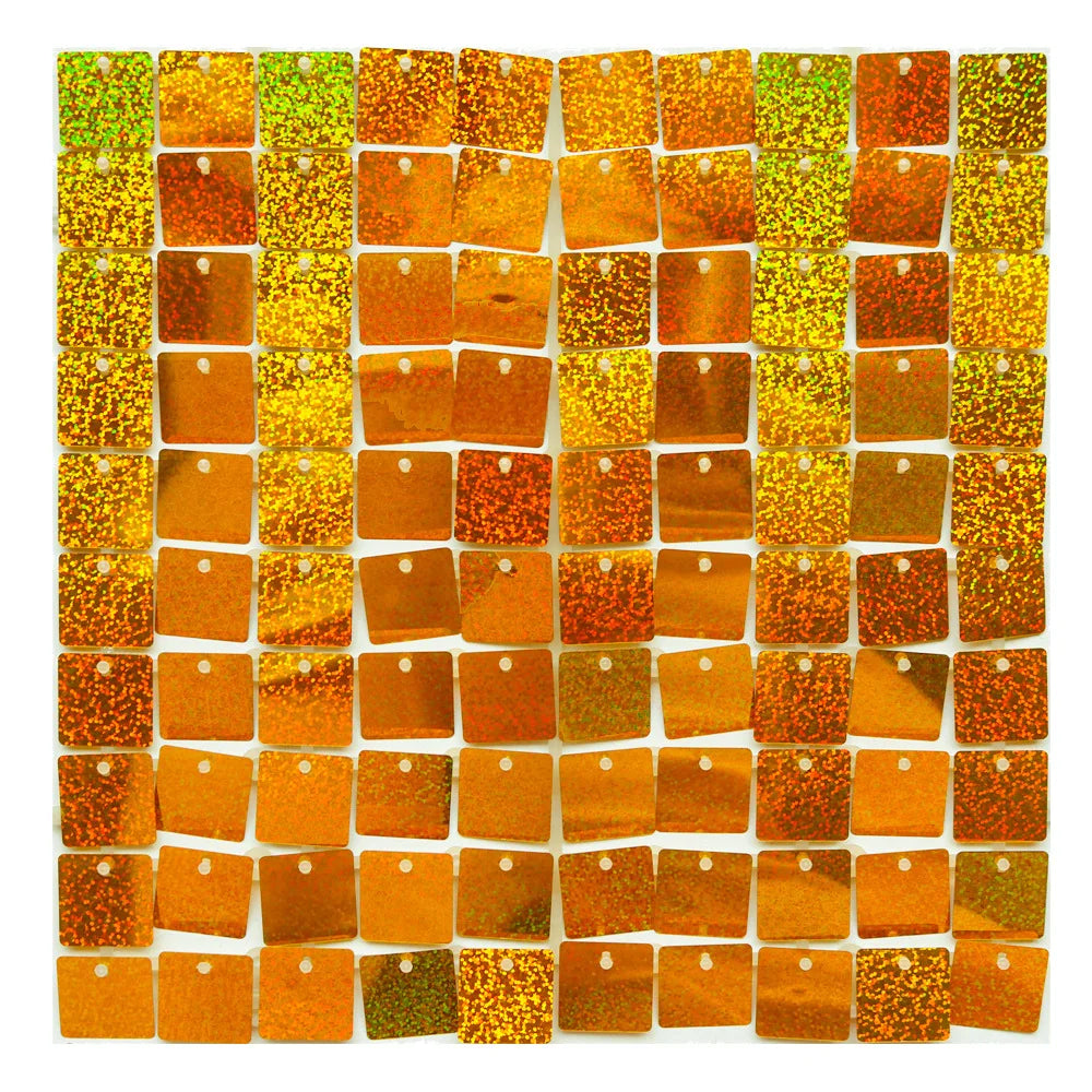Colorful Glitter Square Shimmer Wall Backdrop Sequin Shiny Panels Zpaxo Glitter gold 24 Pieces(30x30cm)