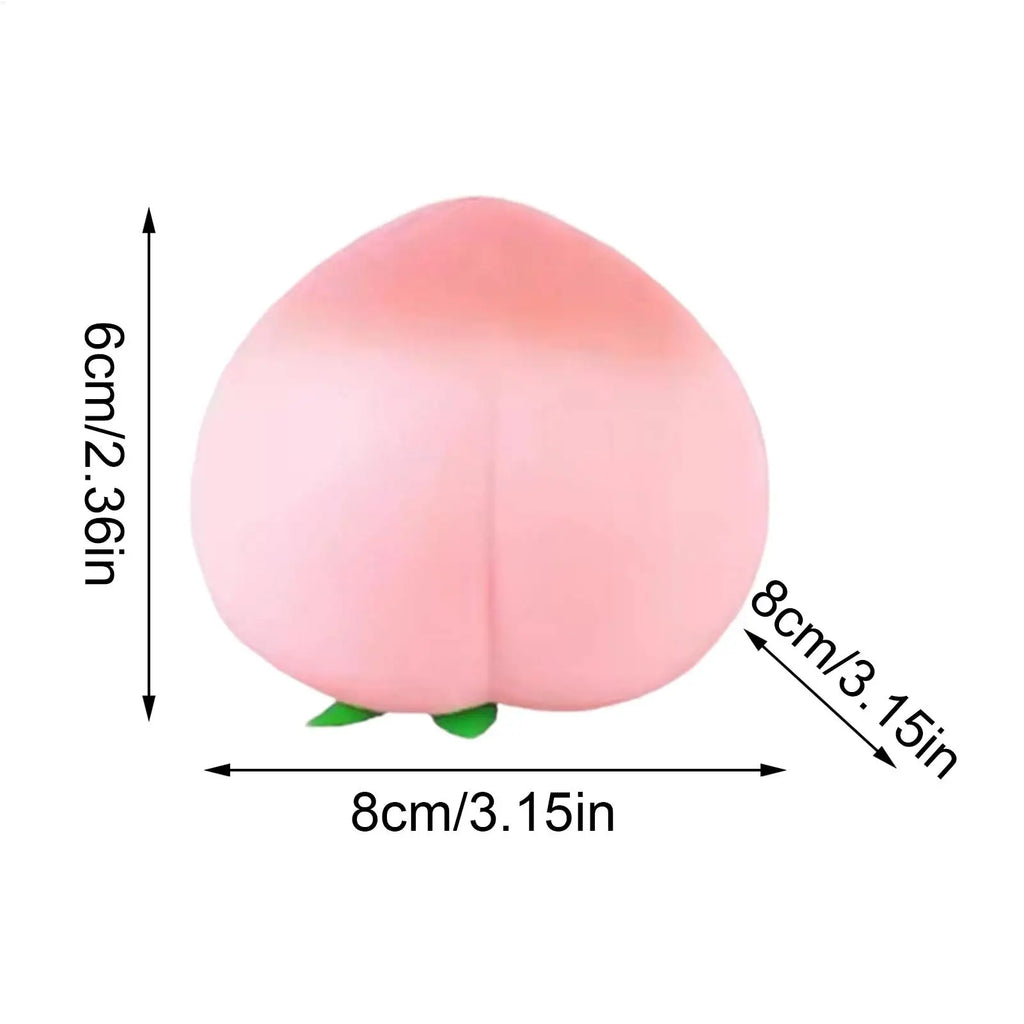 New Creative Anti Stress Peach Children's Ball Pinching Toy Gift Fidget Toy Novelty Gifts Zpaxo