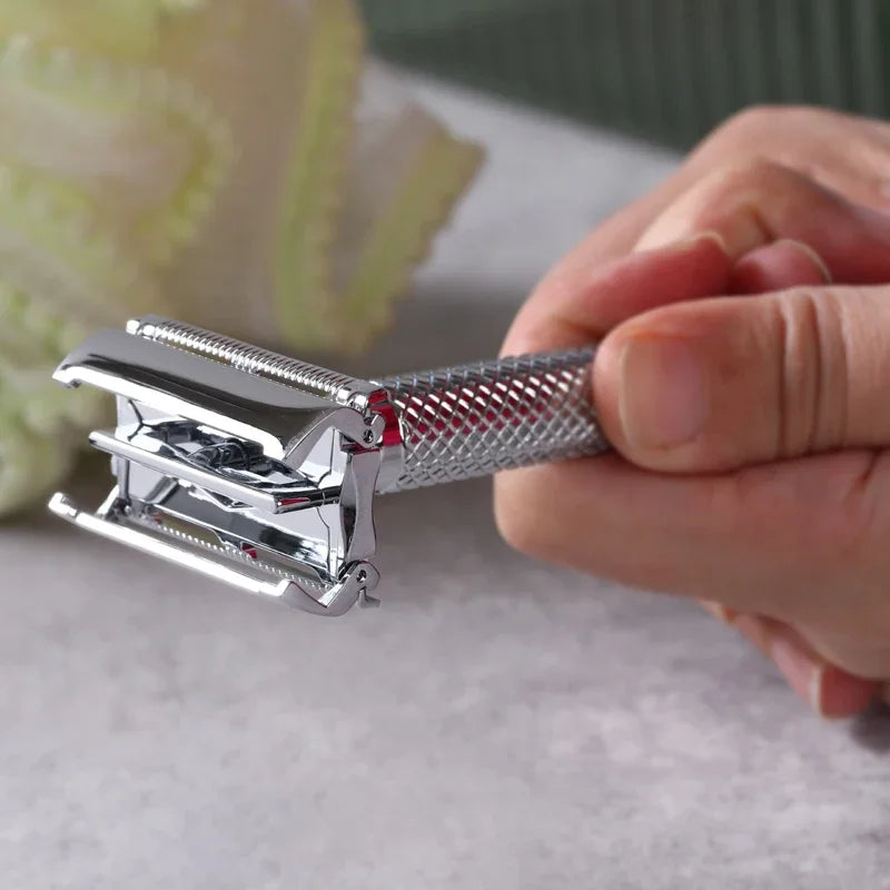 Yaqi Monarch Chrome Safety Razor | 0.90mm Blade Gap for Men Safety Razor Zpaxo