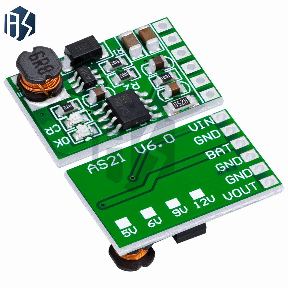 3 7V 4 2V Charger 5V 6V 9V 12V Discharger Board DC Converter Boost Zpaxo