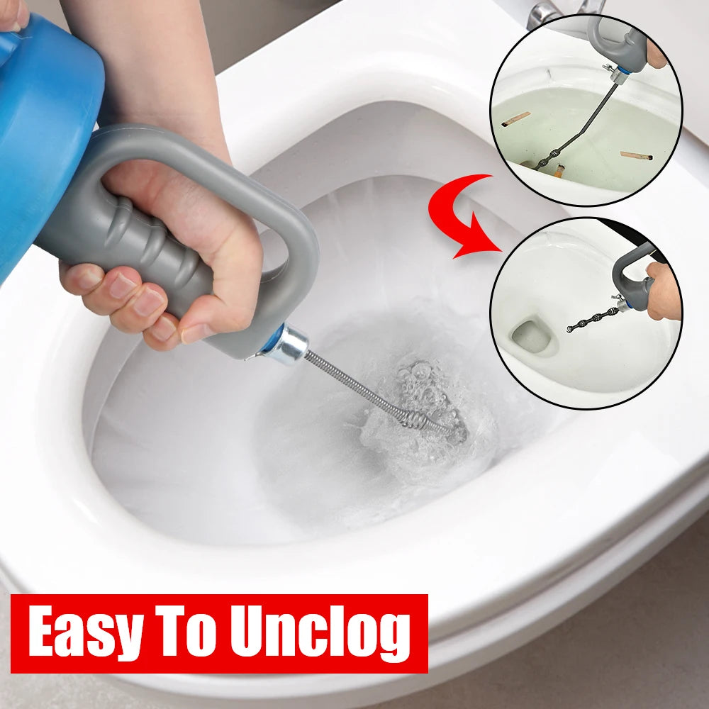 5 7 10 Meters Clogged Remover Bathroom Kitchen Cleaning Tools Toilet