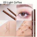 5 Colors Eyeliner Pencil Waterproof Long-lasting Blue Black Brown Easy Wearing Eyeliner Pen Zpaxo 03